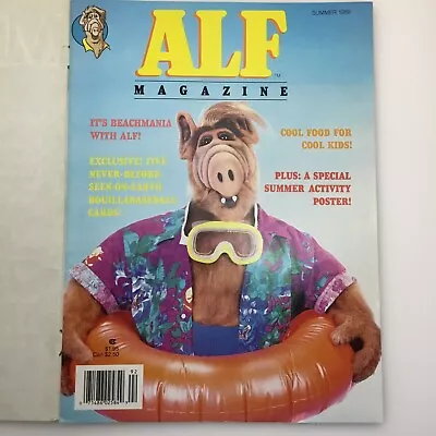 ALF MAGAZINE SUMMER 1989 Muppet Magazine Replacement Green Cover Rare VHTF • $24