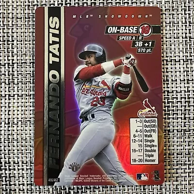 2000 MLB Showdown - 1st Edition #416 Fernando Tatis Foil Cardinals NM-MINT • $6.49