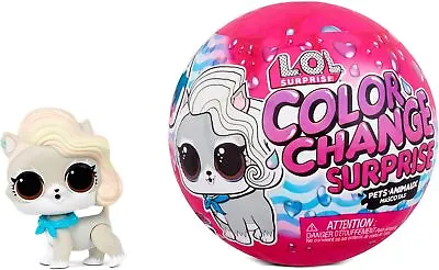 L.O.L. Surprise Colour Change Surprise Pets. Adorable Pet With 6 Surprises To Un • £13.45