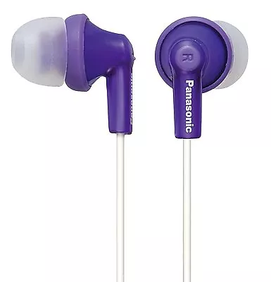 Panasonic Canal Type Earphonee RP-HJE150-V Purple New In Box • £33.07