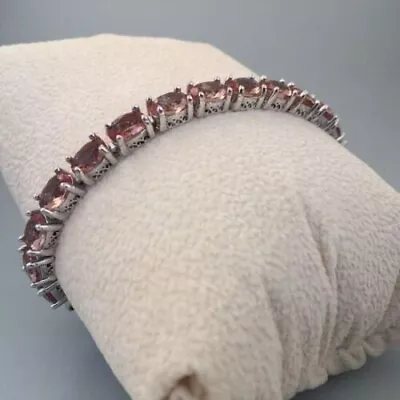 Zultanite Csarite Oval S Tennis Bracelet 925K Silver Rhodium Plated 1. Quality • $152.16