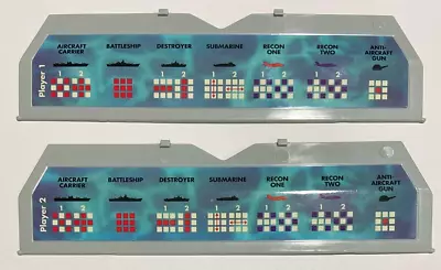 Electronic Battleship Advanced Mission 2000 Replacement Storage Lid Player 1 & 2 • $5.99