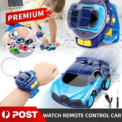 Watch RC Car Toy RC Mini Remote Control Car Watch Accompany With Your Kids Gift • $14.87