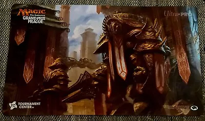 MTG 2017 Ultra Pro Playmat Grand Prix Prague Magic The Gathering Playmat Ex • £25.69