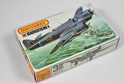 Bnib Window Box Matchbox 1:72 Model Kit Pk-103 Beaufighter Mk.x • £20