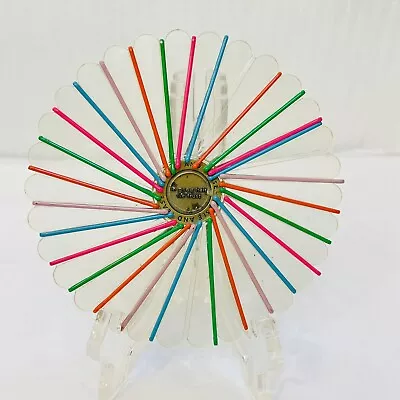 Rare 1960s Bobby Pin Tray With Center Token Bb. Two Cents Tidy With Trimmings • $23.80