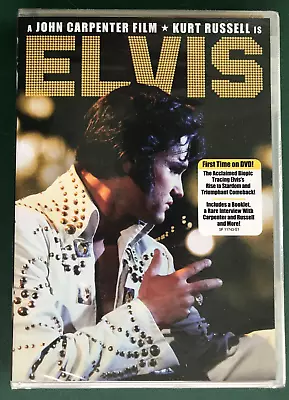 Elvis (DVD) 1979 Biopic Kurt Russell John Carpenter FACTORY SEALED Ohio Seller • $19.93