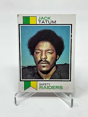 1973 Topps Football Jack Tatum Rookie RC Card #288 B BUF • $14.99