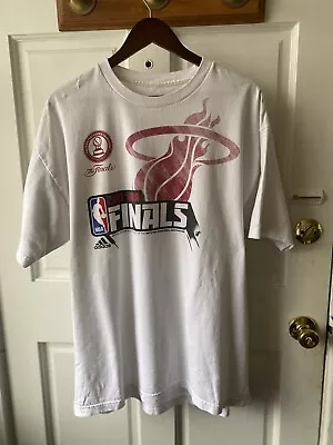 Vintage NBA Finals Miami Heat 2011 Adidas T-Shirt XL • $14