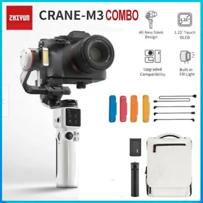 Zhiyun Crane M3 Combo 3-Axis Handheld Gimbal Stabilizer For Mirrorless Cameras • $510