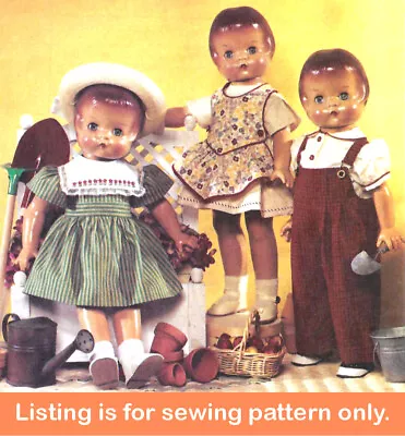 SEWING PATTERN Sew 18  Dolls Clothes Clothing - 30s Patsy American Girl Kit 7655 • $18.98