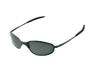 New Old Stock Oakley A-WIRE THICK Dark Gray Sunglasses • $224.91