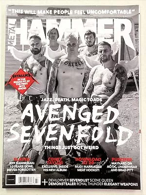 METAL HAMMER Magazine Avenged Sevenfold Life Is But A Dream 2023 Issue 375 • $21.49