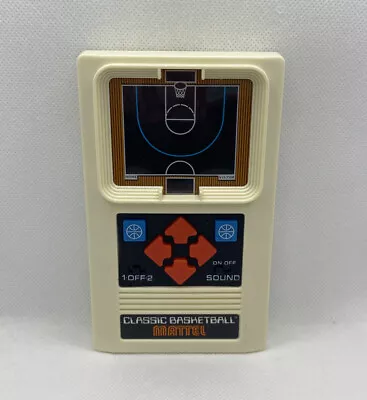 Classic Basketball Mattel 2003 Electronic Handheld Game Working Tested • $12.99