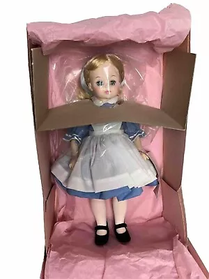 Madame Alexander 13  Alice In Wonderland Doll #1552 W/ Original Box And Tag • $59.99