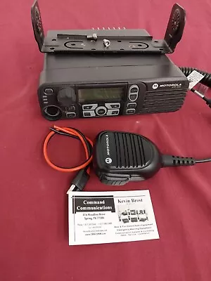 Motorola Xpr4550 Uhf Dmr Digital & Analog 40w Mobile Radio Upgraded Connect Plus • $499.99