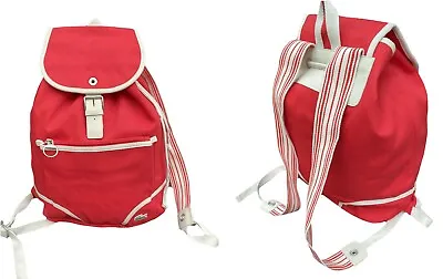 New Vintage LACOSTE M60 BACKPACK Medium 3 Red • £99.99