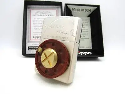 Playing Tool Fishing Reel Zippo 1995 Unfired Rare • £159.13