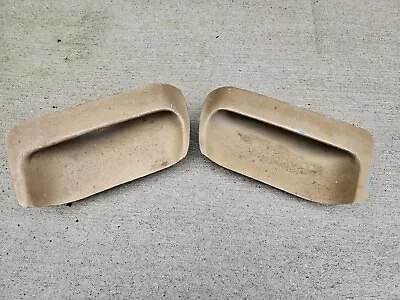 1971 1972 1973 Mustang Mach 1 Cobrajet NASA Ram Air Hood Inserts LH  RH Original • $125