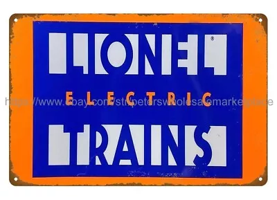 Wall Plaque Lionel Electric Trains Metal Tin Sign • $18.93