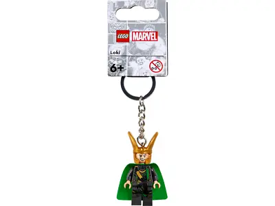 Lego Loki Keyring 854294 - Brand New Lego Marvel Key Chain / Keyring • £9.95