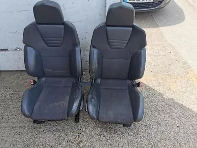 Vauxhall Zafira Vxr Front Recaro Seats Pair Van Mk5 H B Model Tv Screens • £99