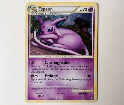 £14.99 • Buy Espeon 4/95 Call Of Legends Holo Pokémon Card - Played Condition
