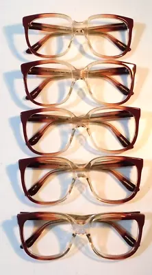 Vintage 5 Pc. Lot ELITE Sutton Spice Fade(19) 56/20 Men's Eyeglass Frame NOS #K2 • $24.99