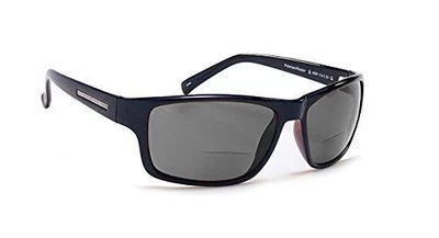 $65.25 • Buy Coyote Eyewear BP-13 Polarized Bi-Focal Reading Sunglasses In Black W/Grey+3.00