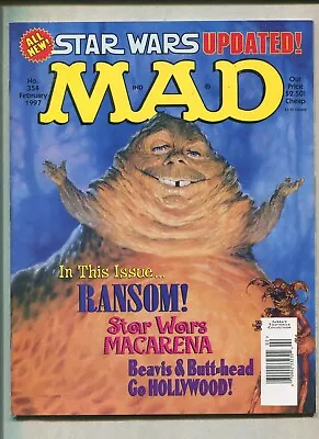 Mad  #354 Feb 1997 Star Wars-Macarena Beavis & Butt-head   EB2 • $9.99