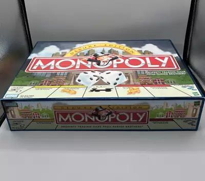 Monopoly Deluxe Edition Board Game COMPLETE (Parker Brothers 1998) Vintage • $39.99