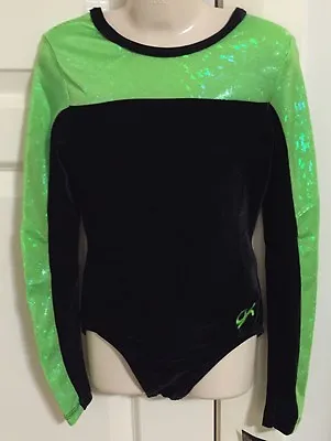 NWT GK Leotard AXS Long Sleeve Gymnastics Dance Leo Adult Extra Small **NEW** • $75