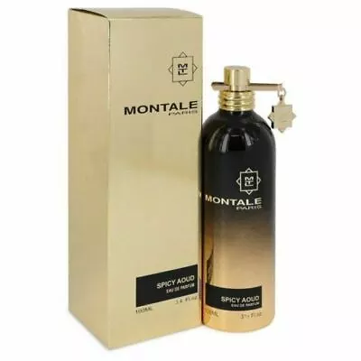 Spicy Aoud By Montale 3.4 Oz EDP Cologne For Men Perfume Women Unisex New In Box • $59.02