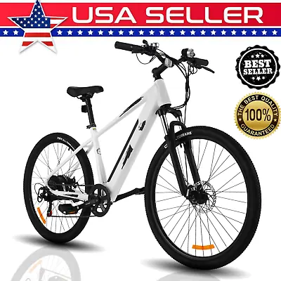 $852.99 • Buy 27.5in Electric Bike Commuting Mountain Bicycle 7-Speed Unisex Adults Ebike