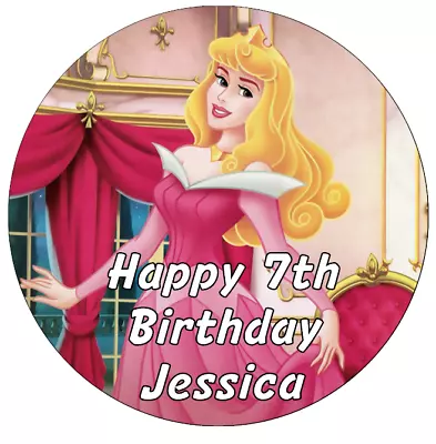 £2.10 • Buy Disney Princess Aurora Personalised Cake Topper Edible Wafer Paper 7.5 