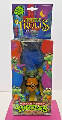 Turtle Trolls Leo Teenage Mutant Ninja Turtle TMNT 1992 Playmates New Sealed • $97.05