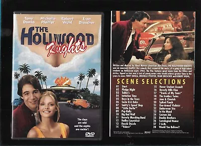 * OOP * Floyd Mutrux's HOLLYWOOD KNIGHTS - Tony Danza / Michelle Pfeiffer - RARE • $0.99