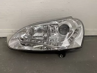 $353.42 • Buy VW MK5 Golf/Jetta 05-10 Chrome DEPO Projector Headlight W/ LED DRL (Driver Side)