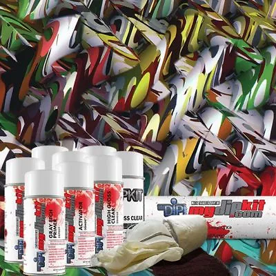 Hydro Dipping Water Transfer Printing Hydrographic Dip Kit Deco Weave DD-956 • $68.99