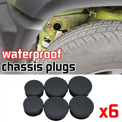 $14.59 • Buy Chassis Plug Hole Cap Waterproof Cover Mud Stopper Guard For Suzuki Jimny 2021 -