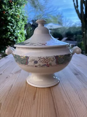 Vintage Mikasa Provincial VILLA MEDICI Elegant Covered Soup Tureen Bowl & Lid  • $40