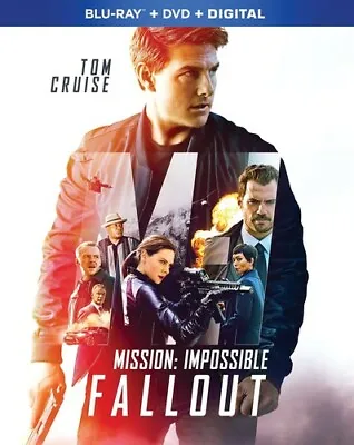Mission: Impossible  Fallout Blu-ray + DVD + Digital HD • $7.19