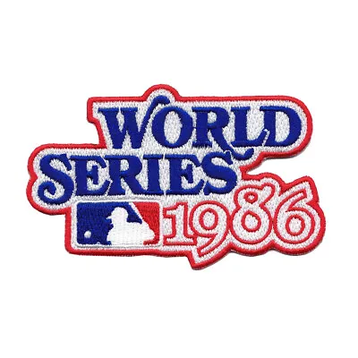New York Mets Vs. Boston Red Sox MLB 1986 World Series Logo Jersey Sleeve Patch • $12.99