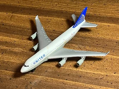 Vintage Realtoy Diecast United Airlines 5.5  Metal Toy Plane • $14.99