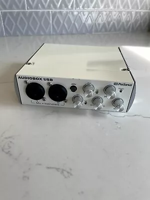 PreSonus AUDIOBOX USB 2-Channel MIDI Recording Interface VERY GOOD Condition • $40