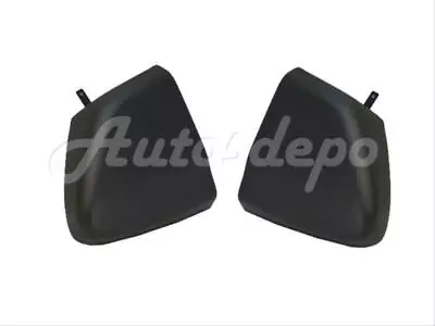 Bundle 94-97 Chevy S10 / Sonoma Pickup Fleetside Rear Bumper Cap/End Black Set • $42.41