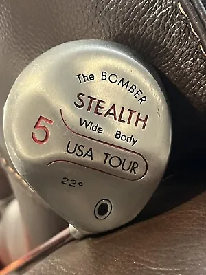 Stealth THE BOMBER 5 22°RH Harrison Boron Tour Super High Modulus Graphite Club • $40