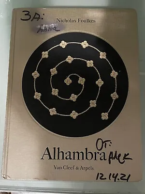 VAN CLEEF & ARPELS: ALHAMBRA By Nicholas Foulkes - Hardcover • $55