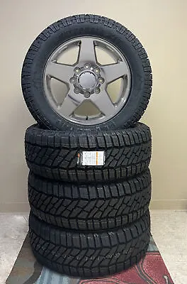 2011-2024 Chevy Silverado 2500 Polished 5 Spoke 20  8 Lug Wheel Milestar XT Tire • $2299