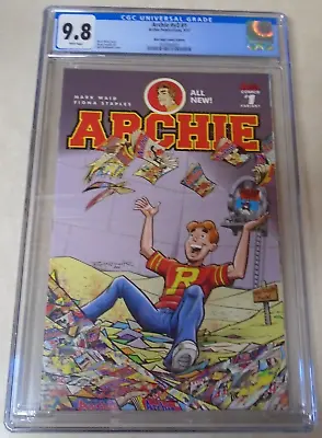 Archie Issue #1 Comic. CGC Graded 9.8. Mile High Uncle Scrooge Homage Cover.2015 • $69.99